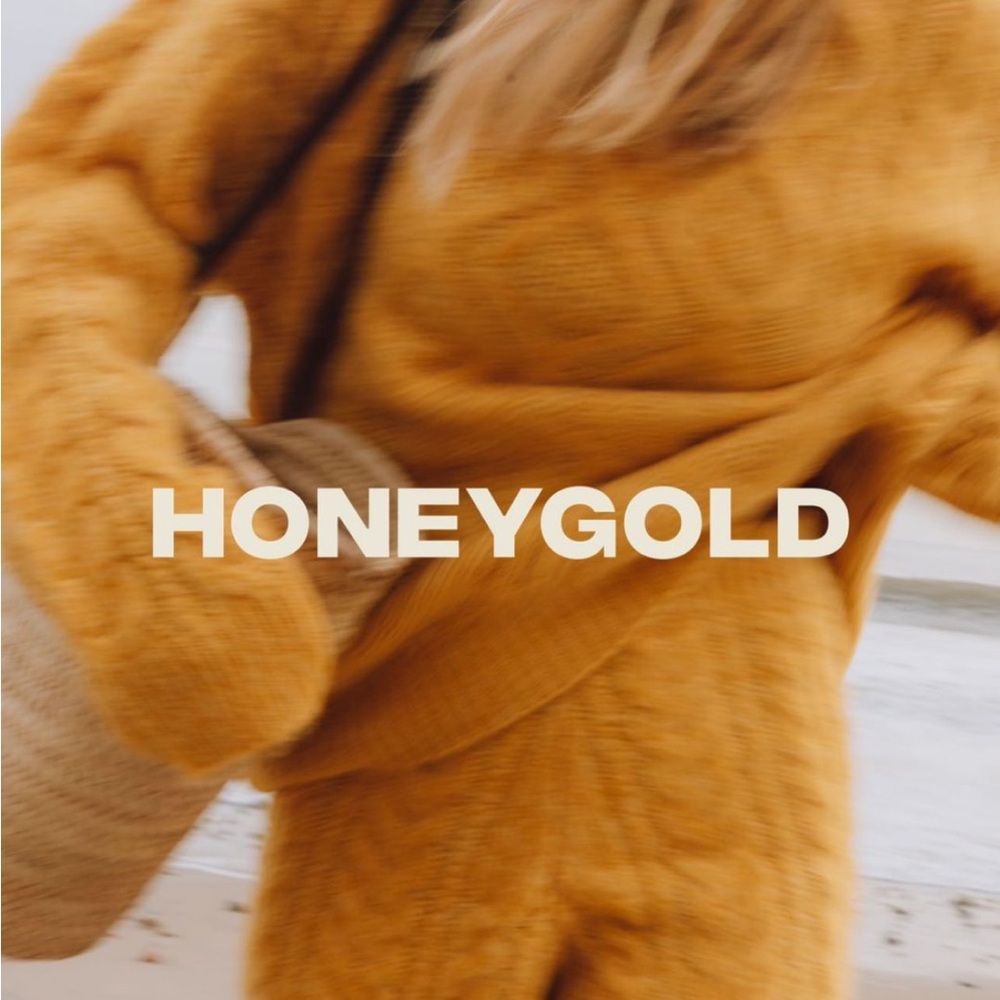 Daily Drills Sweater Set Honeygold
